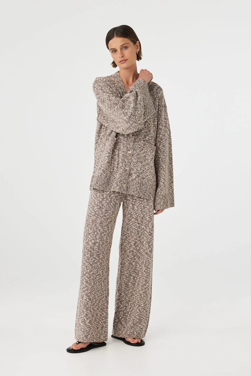 EMMET PANT | CHOCOLATE & CREAM