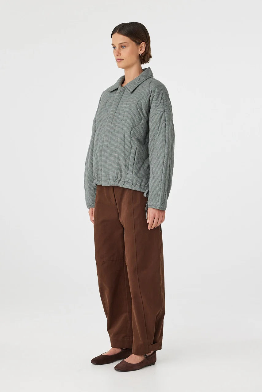 MATTEO JACKET | BLUE CHECK