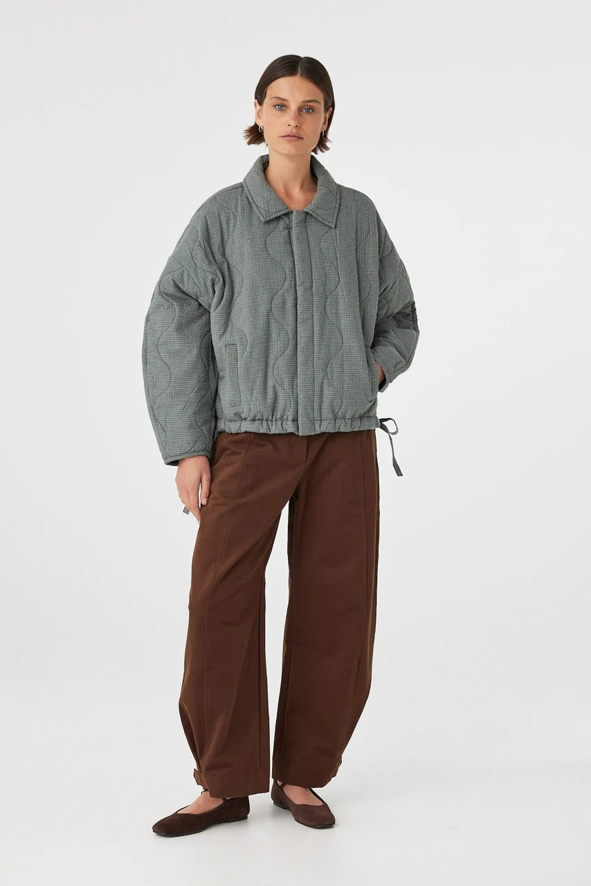 MATTEO JACKET | BLUE CHECK