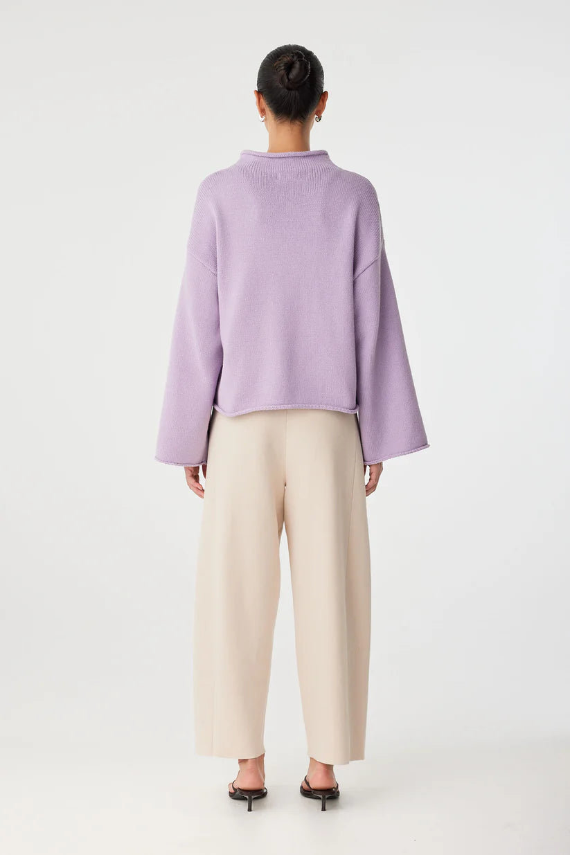 MAEVE SWEATER | LILAC