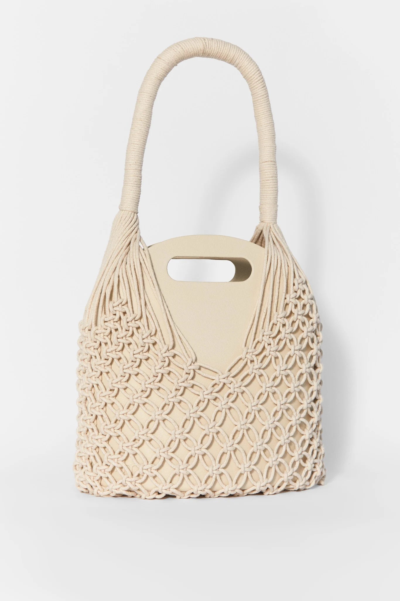 LARGE MACRAME SHOPPER