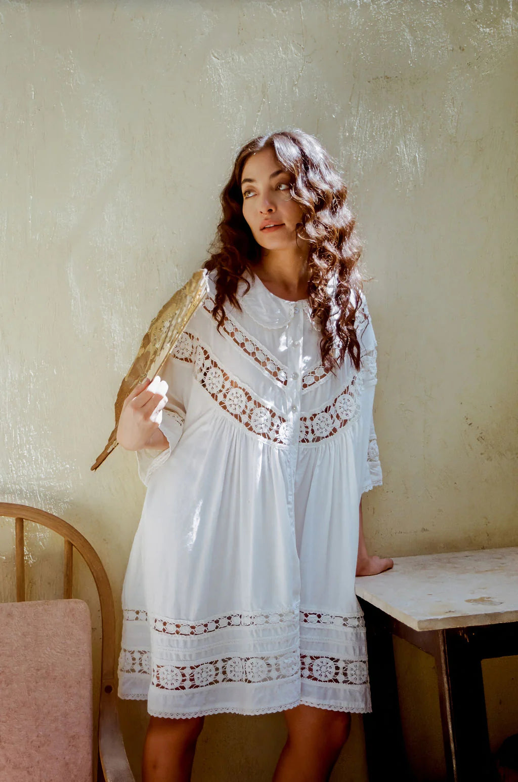 TESSERA NOLA BUTTON DOWN DRESS