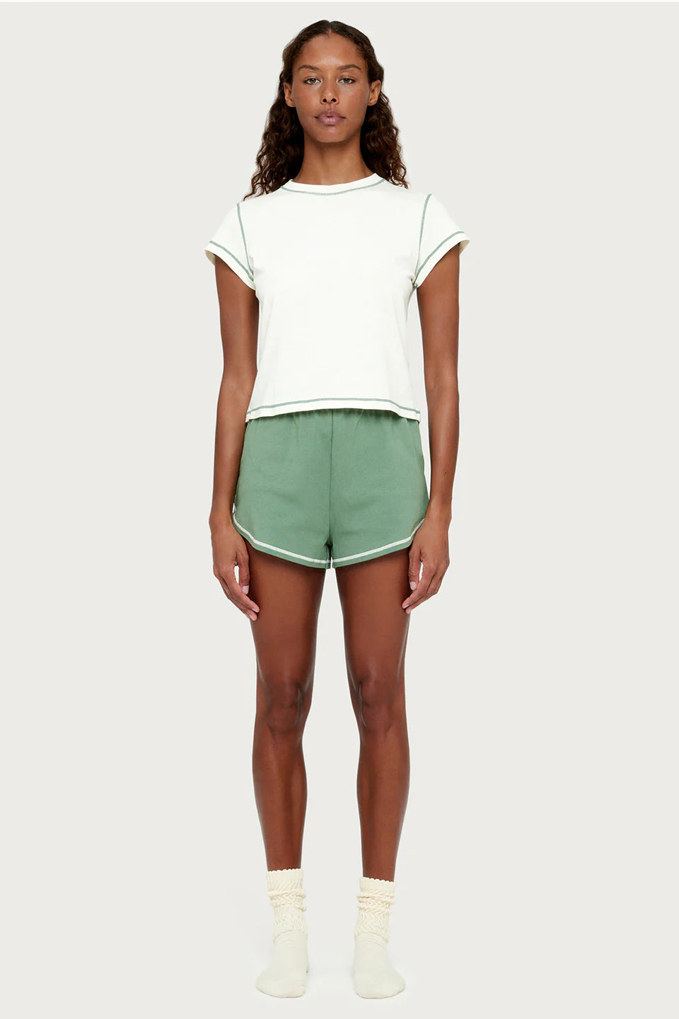 SPORT SLIM T-SHIRT - SAGE