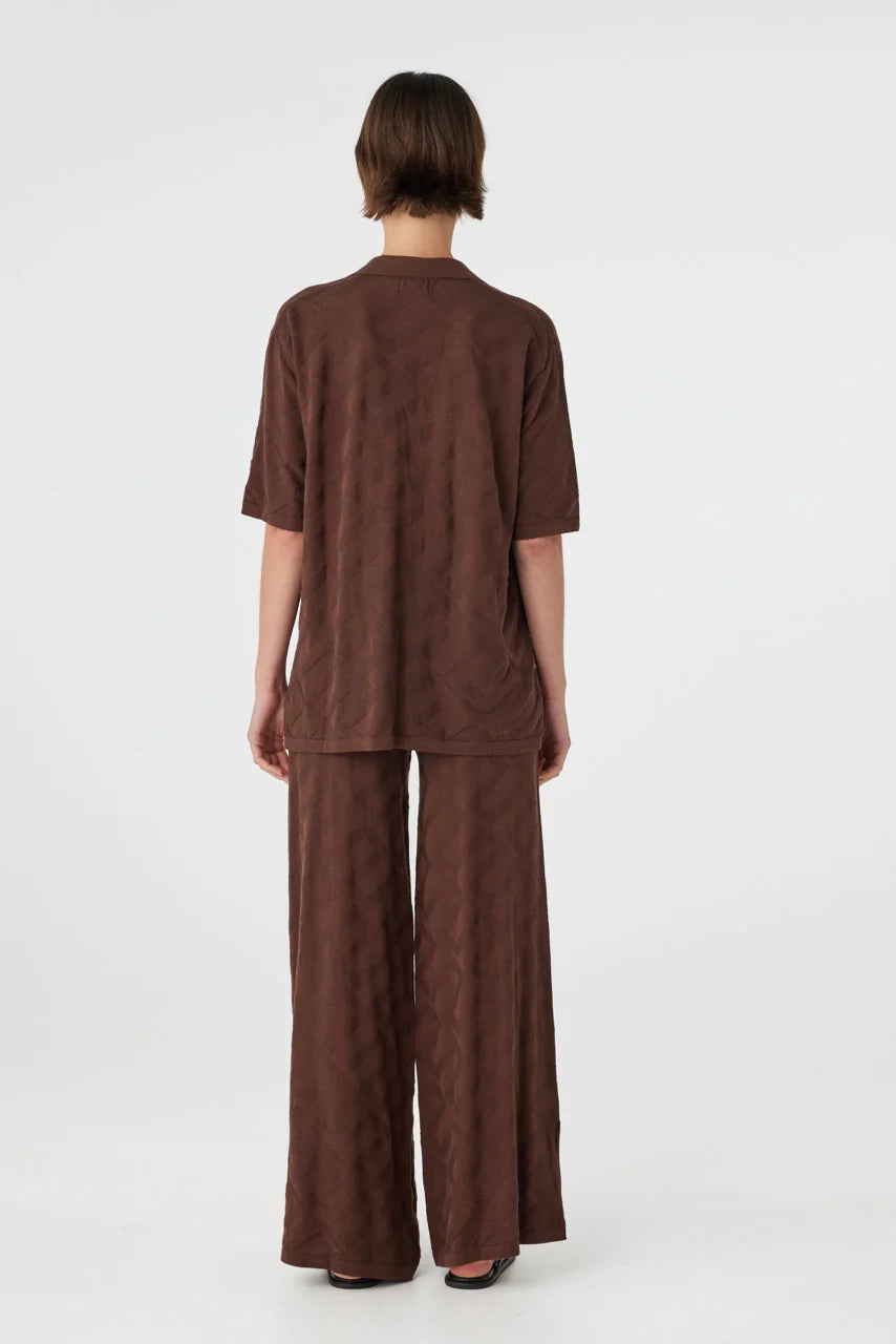 ARIA SHIRT - ESPRESSO