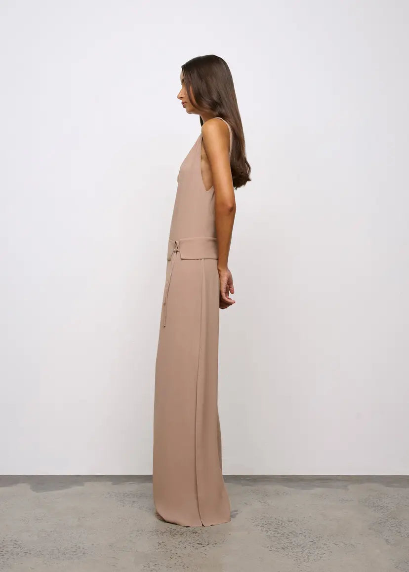 LENNON DRESS | TAUPE