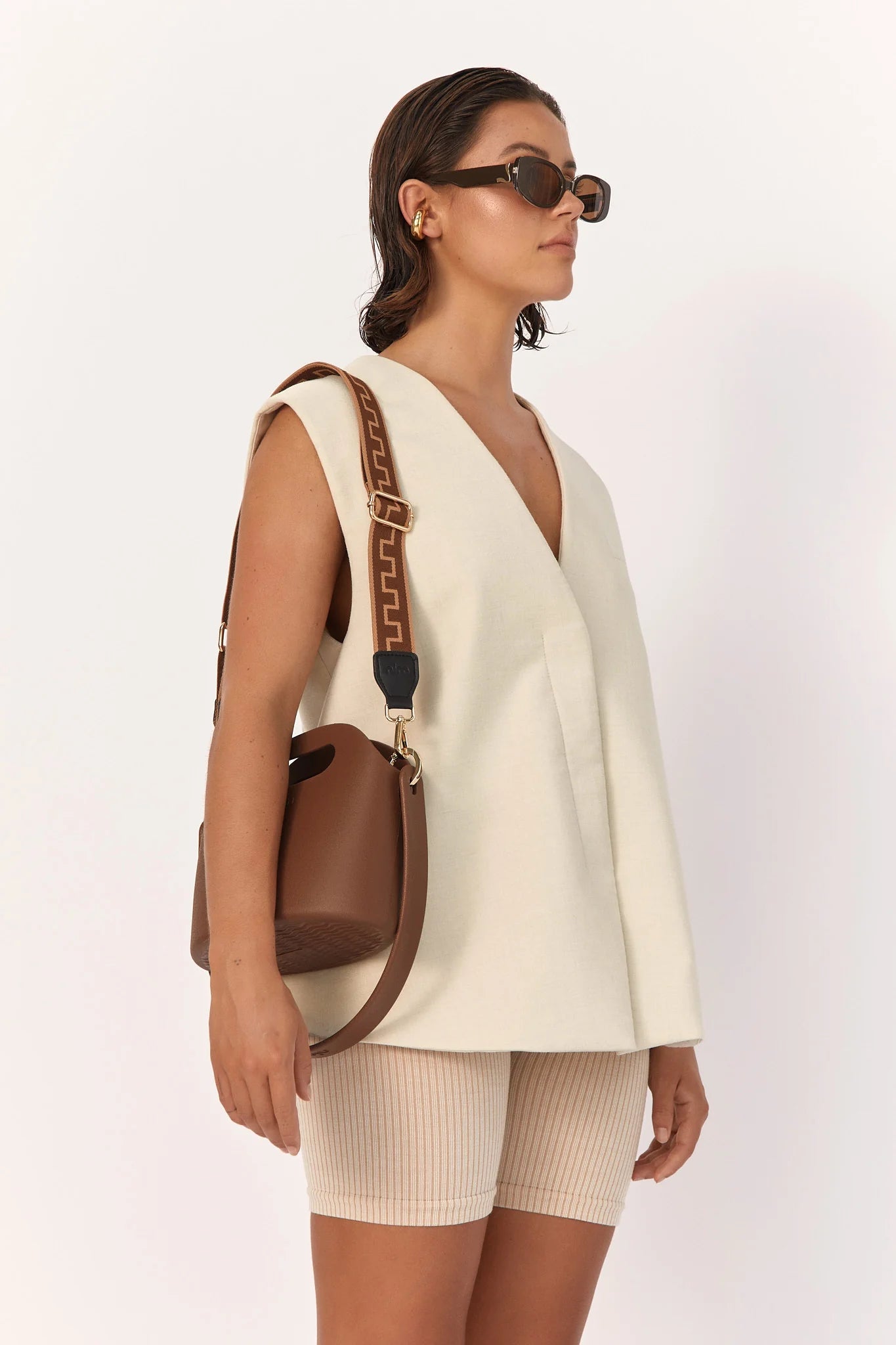 SHOULDER STRAP | COCOA MINI KEY