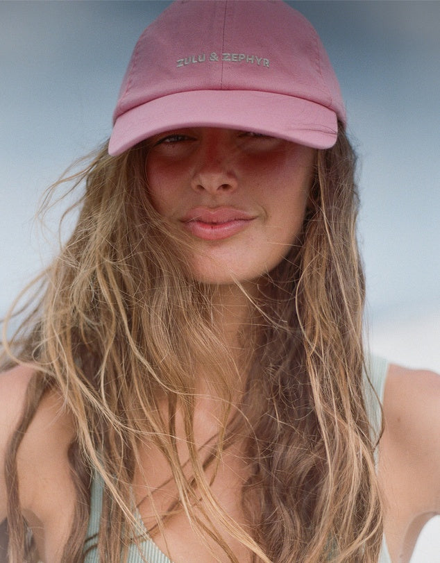 ZULU & ZEPHYR CANVAS CAP - PINK