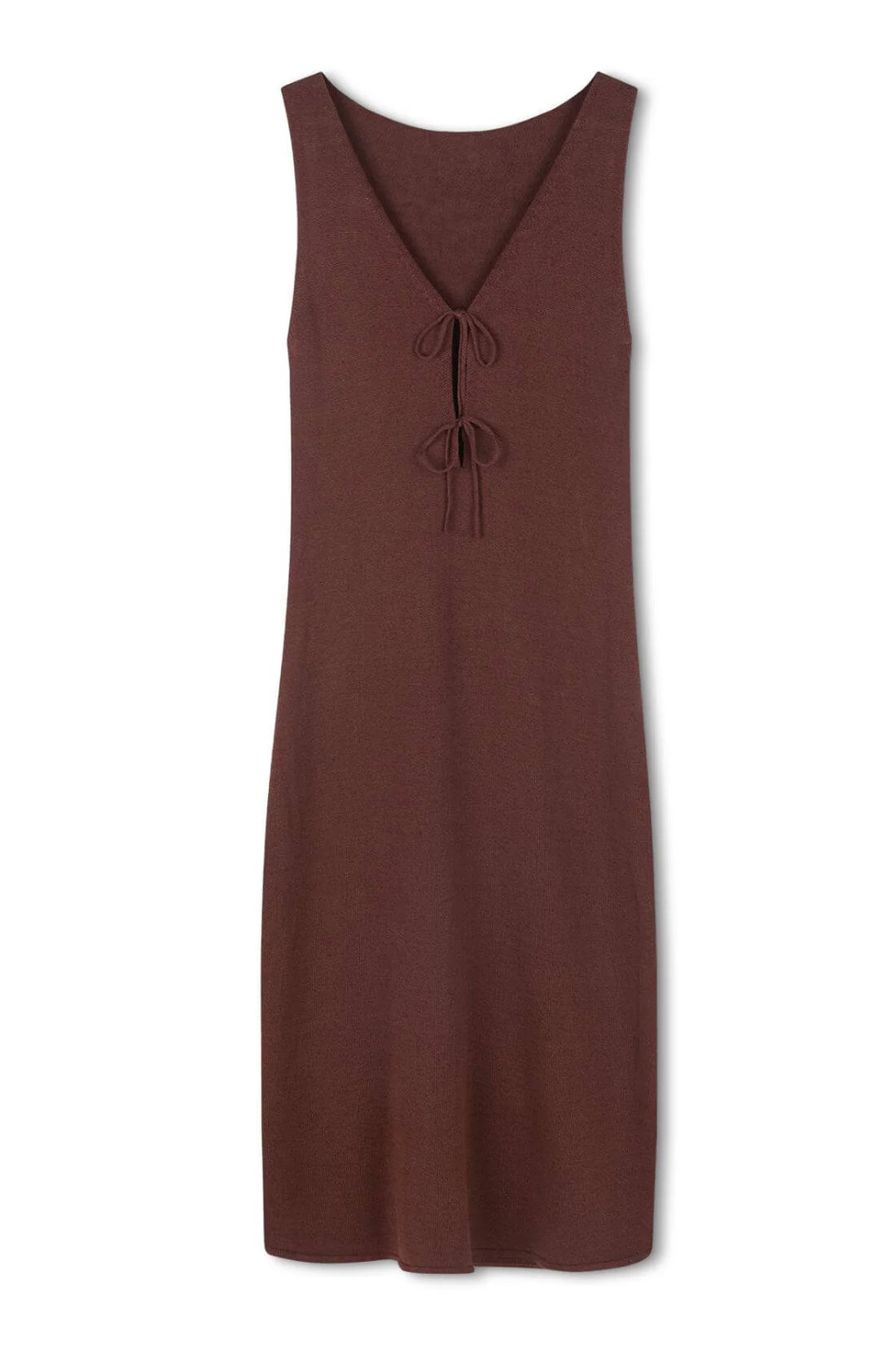 POPPY REVERSIBLE MAXI DRESS | CHOCOLATE