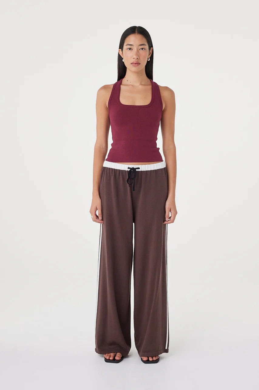 TULLY PANT | ESPRESSO & CREAM