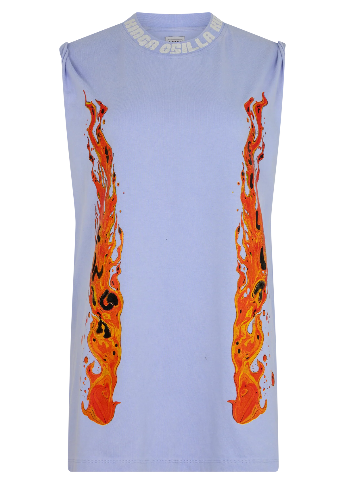 FLAMING BAND TANK