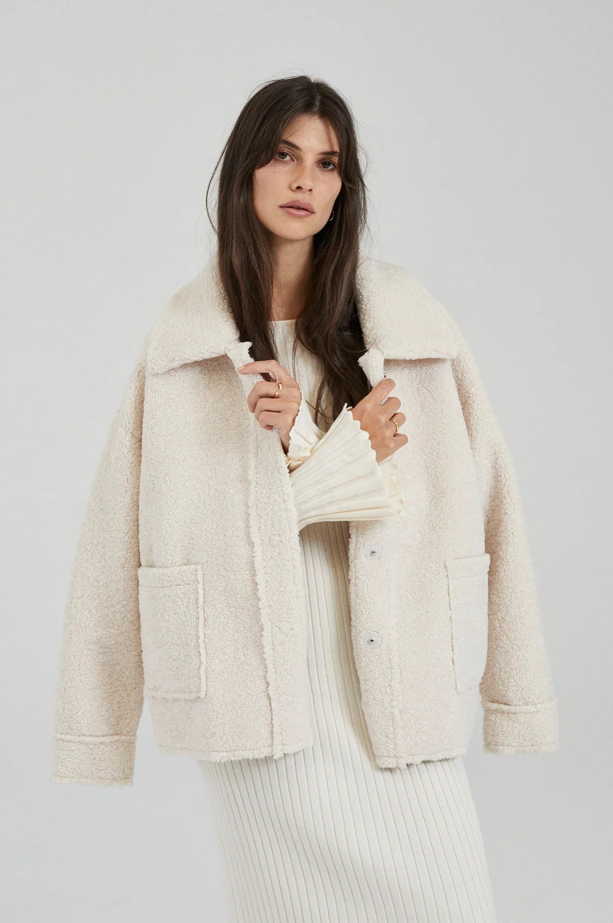 THE MIMI JACKET | CREAM