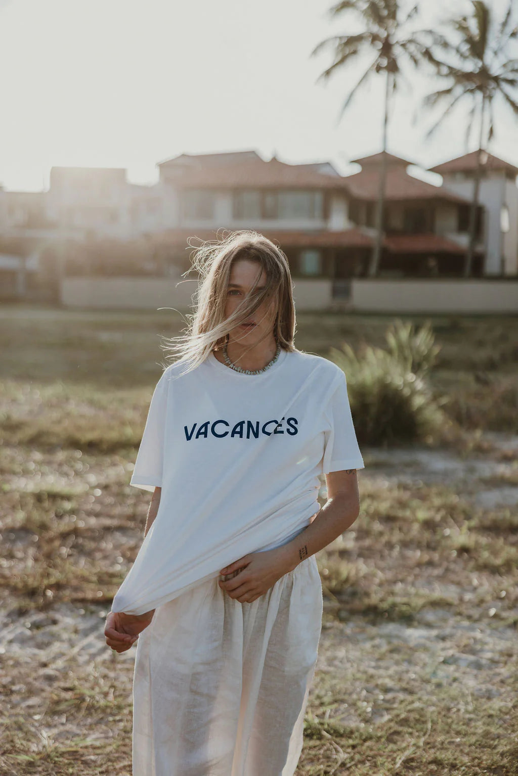 VACANCES T-SHIRT | BLUE