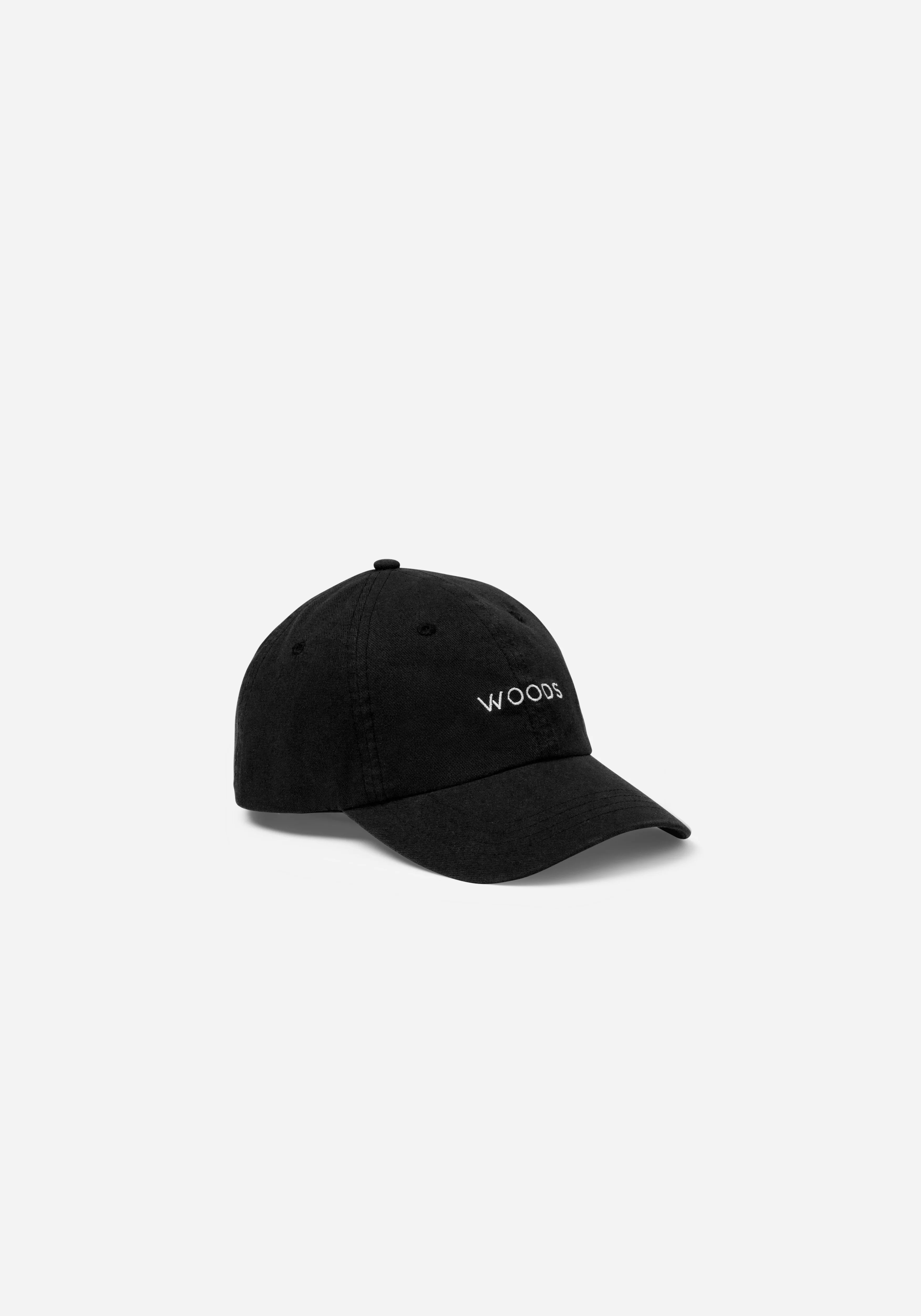 WOODS VINTAGE CAP | BLACK