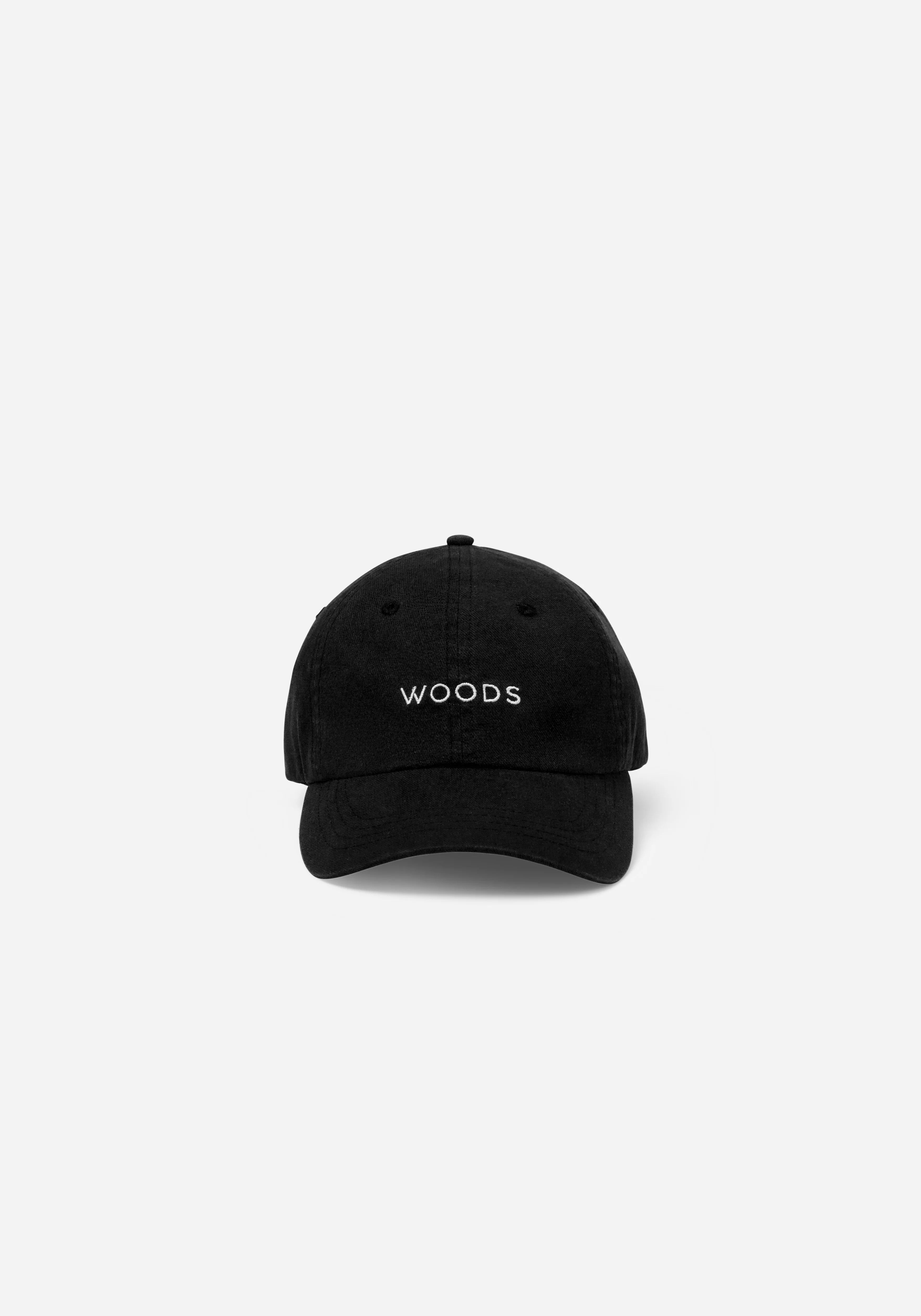 WOODS VINTAGE CAP | BLACK