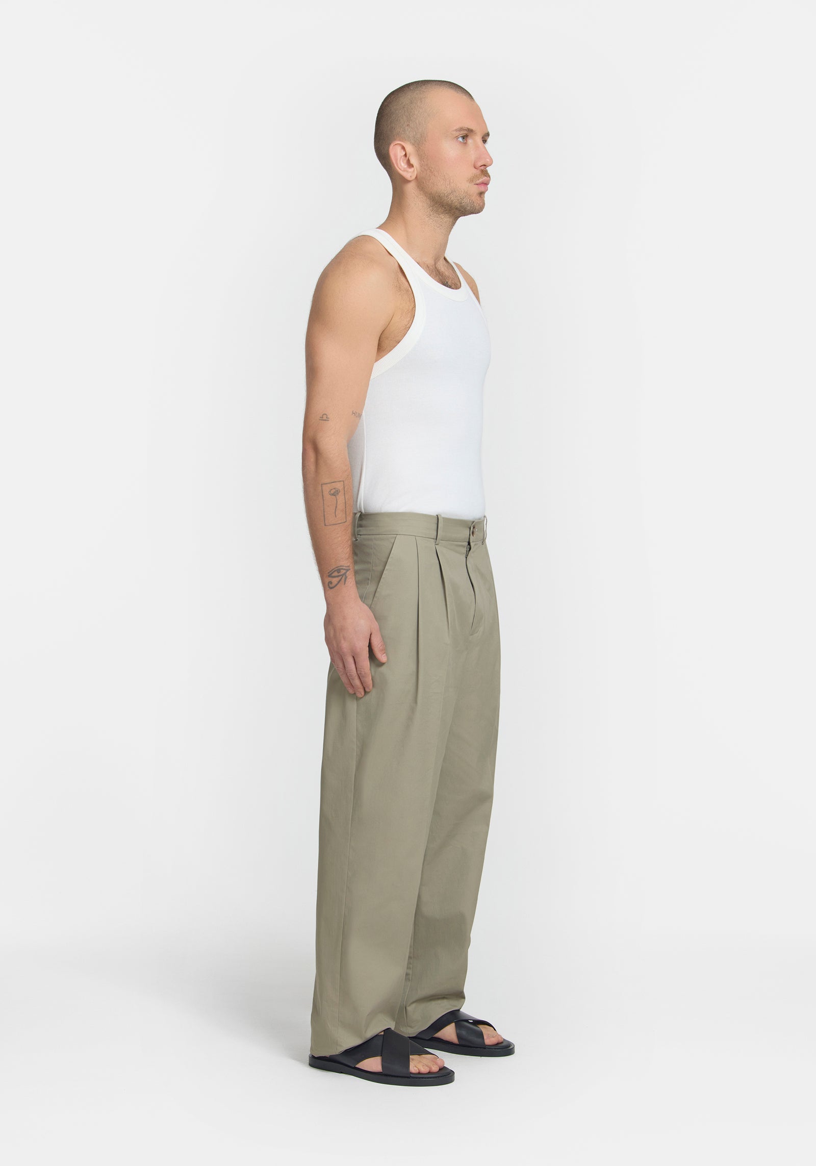 HENNING UNISEX TROUSER | OVERLAND GREEN