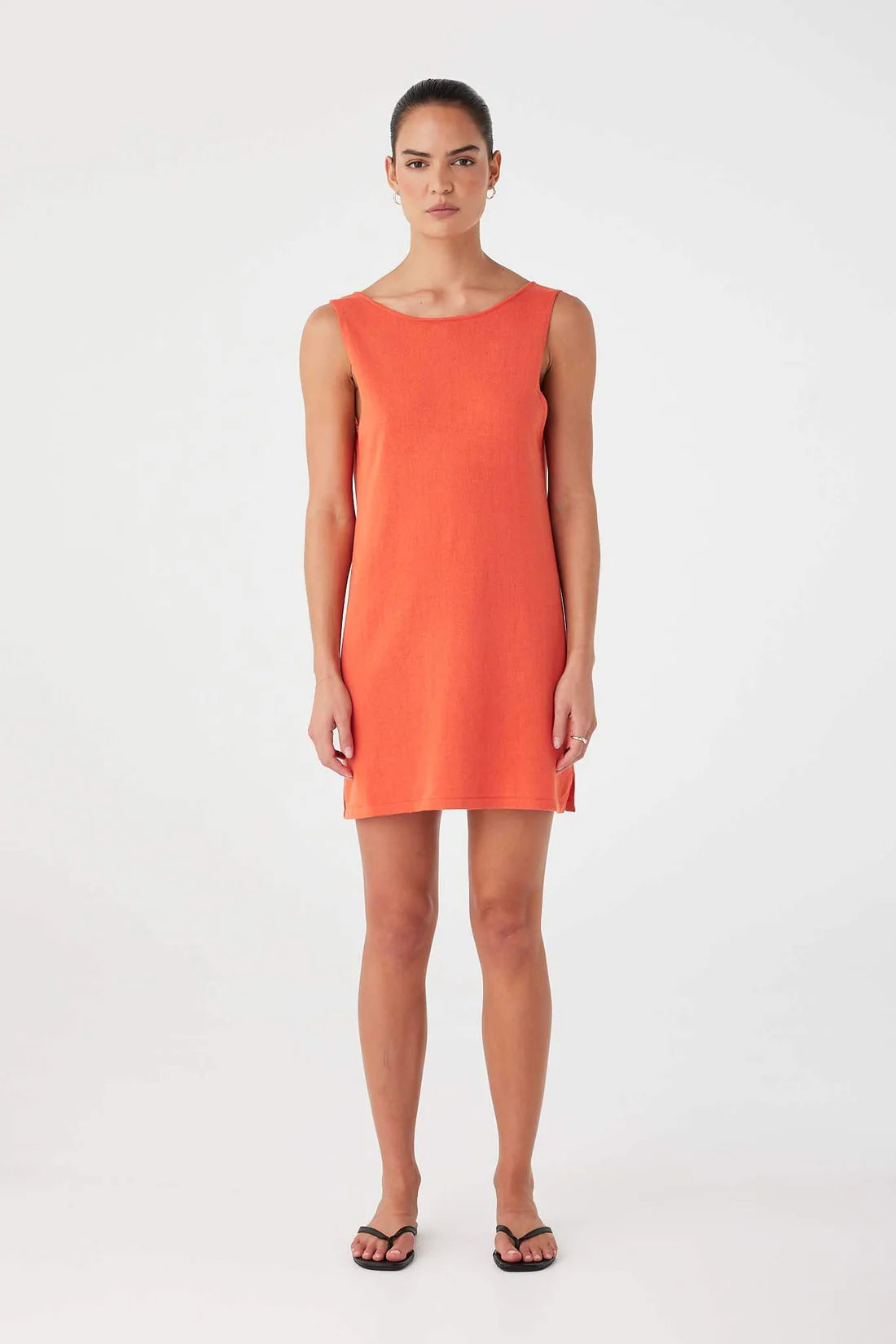PALOMA MINI DRESS - MANDARIN