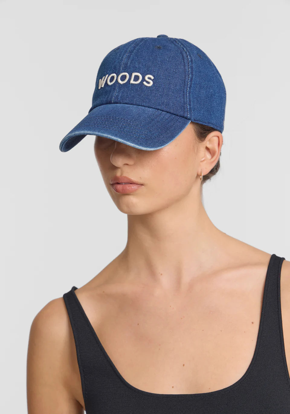 WOODS DENIM CAP