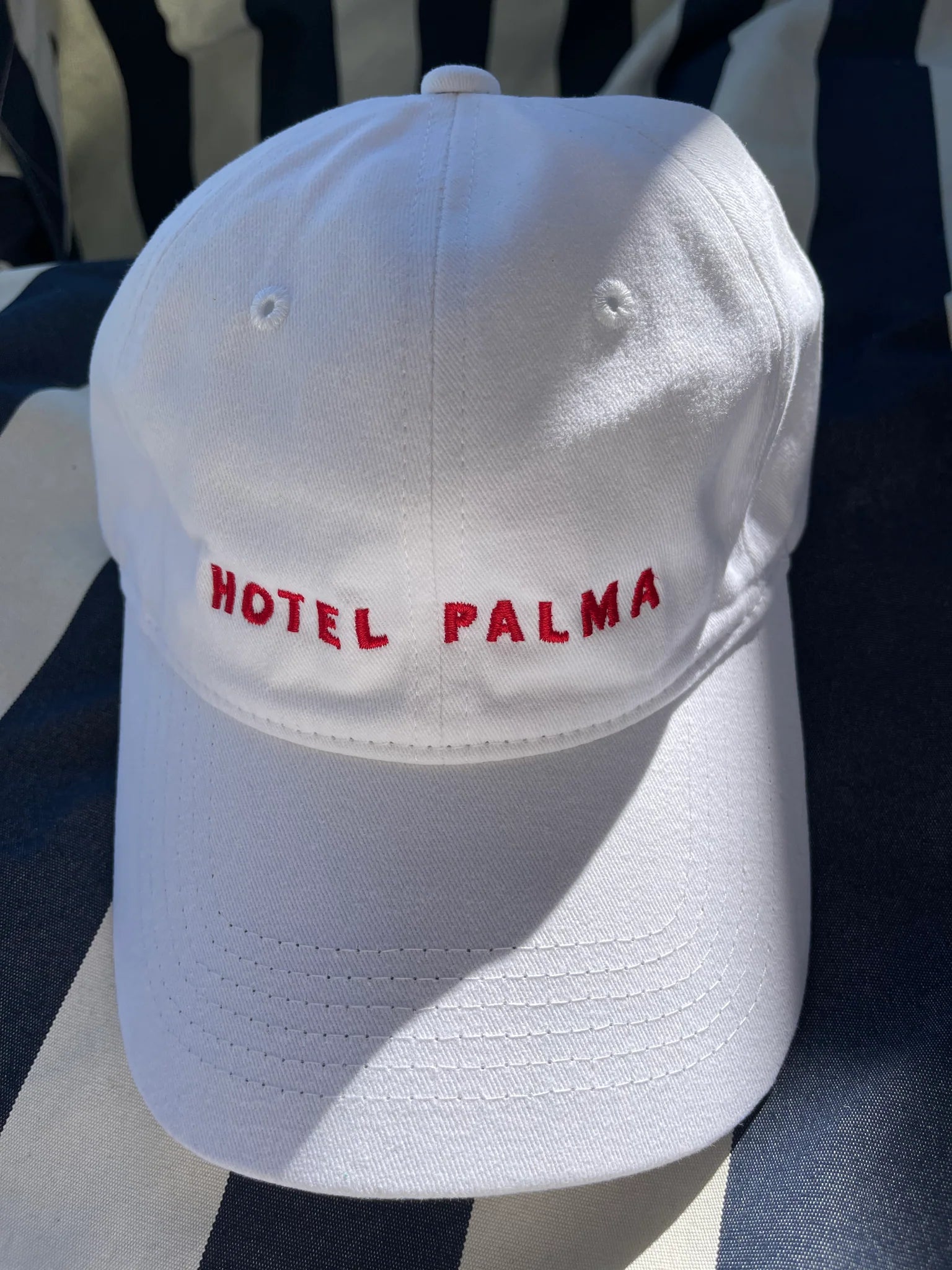 HOTEL PALMER CAP | WHITE