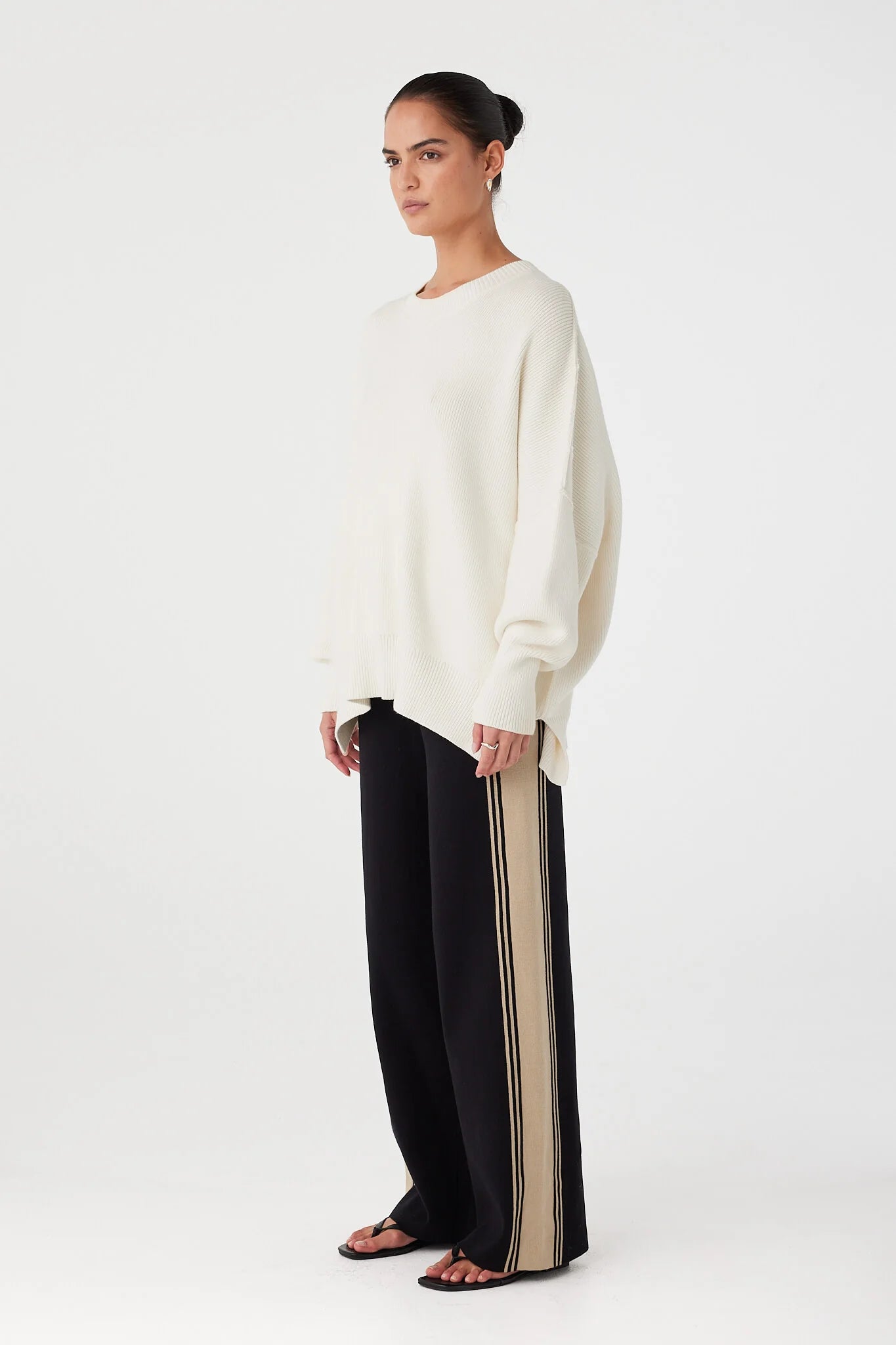 HARPER KNIT SWEATER | CREAM