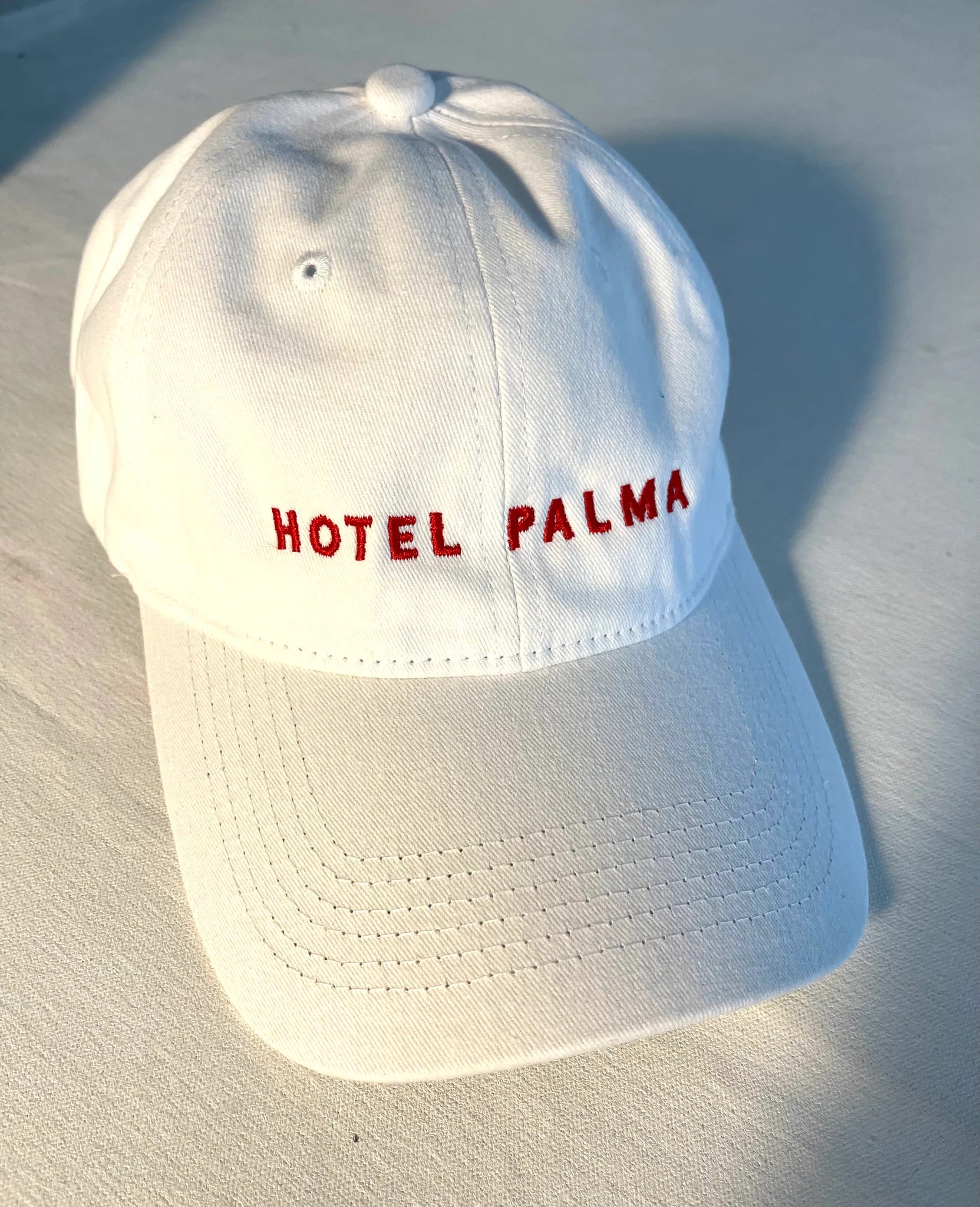 HOTEL PALMER CAP | WHITE