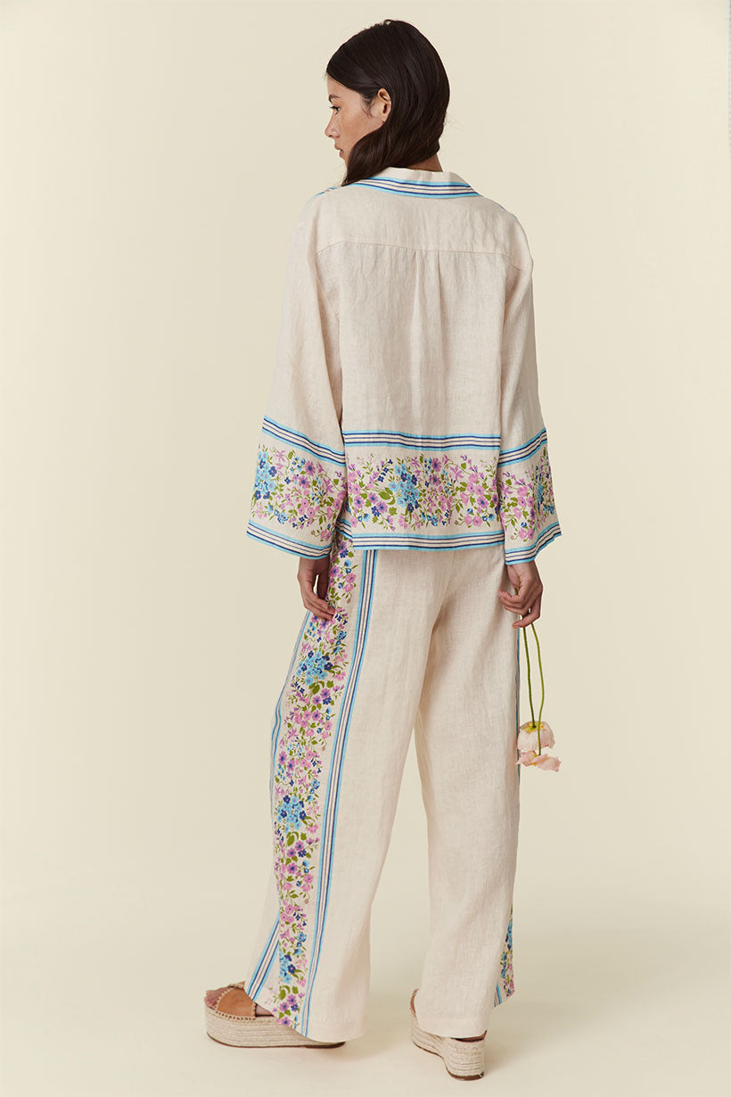 IMPALA LILY LINEN PANT | IRIS