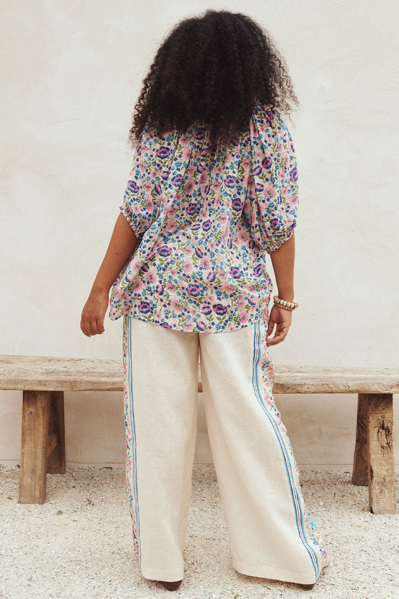 IMPALA LILY LINEN PANT | IRIS