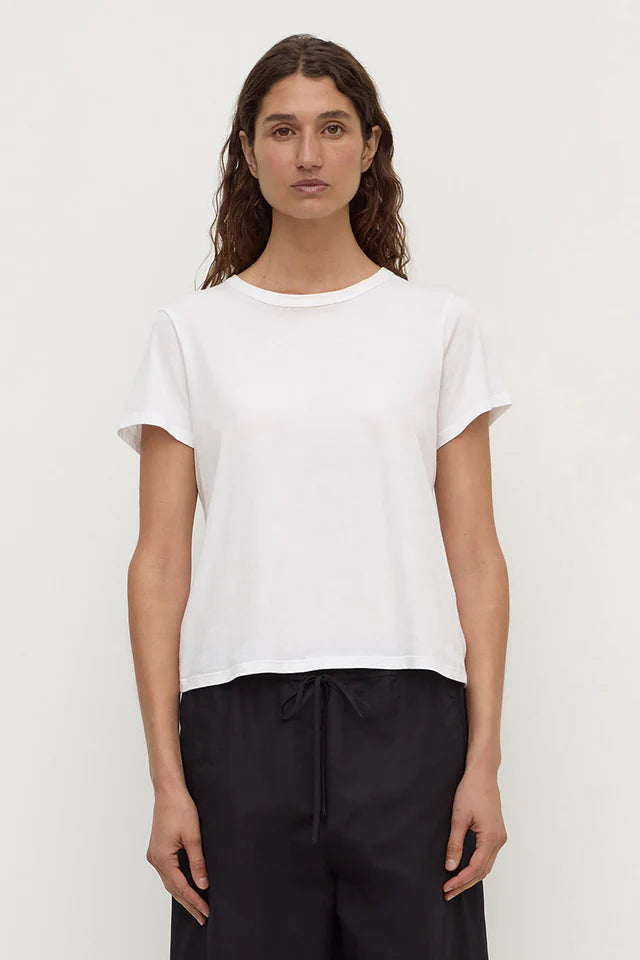 INDI SHORT SLEEVE TEE | WHITE