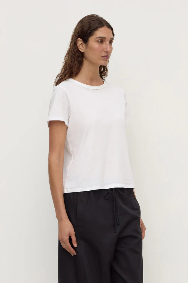 INDI SHORT SLEEVE TEE | WHITE