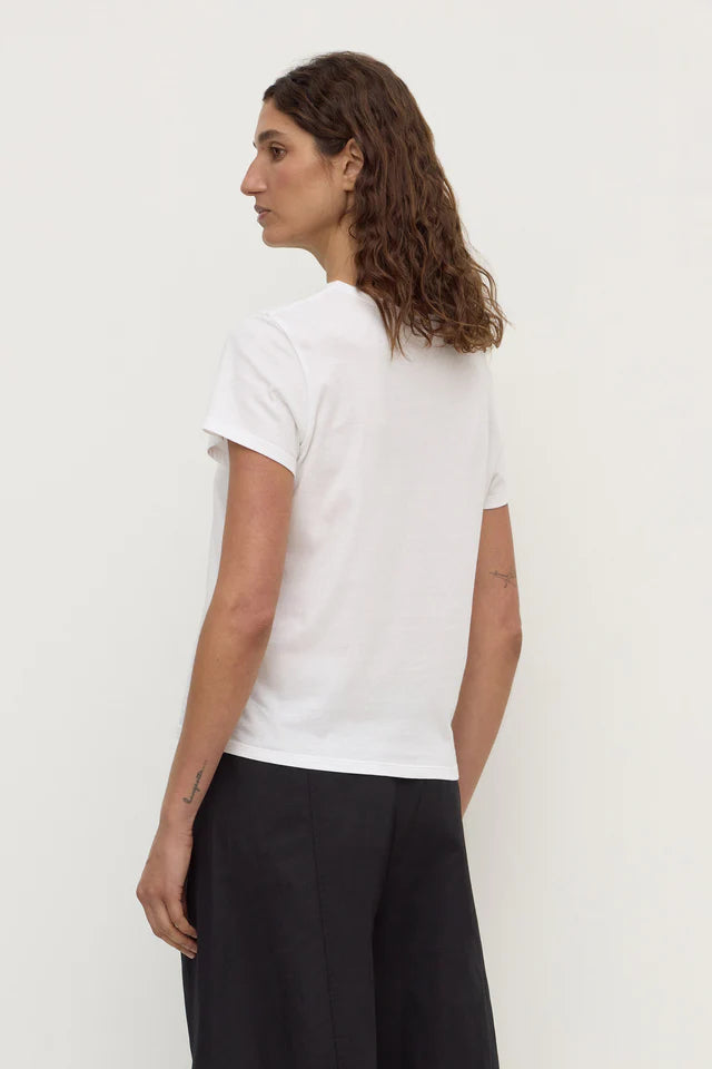 INDI SHORT SLEEVE TEE | WHITE
