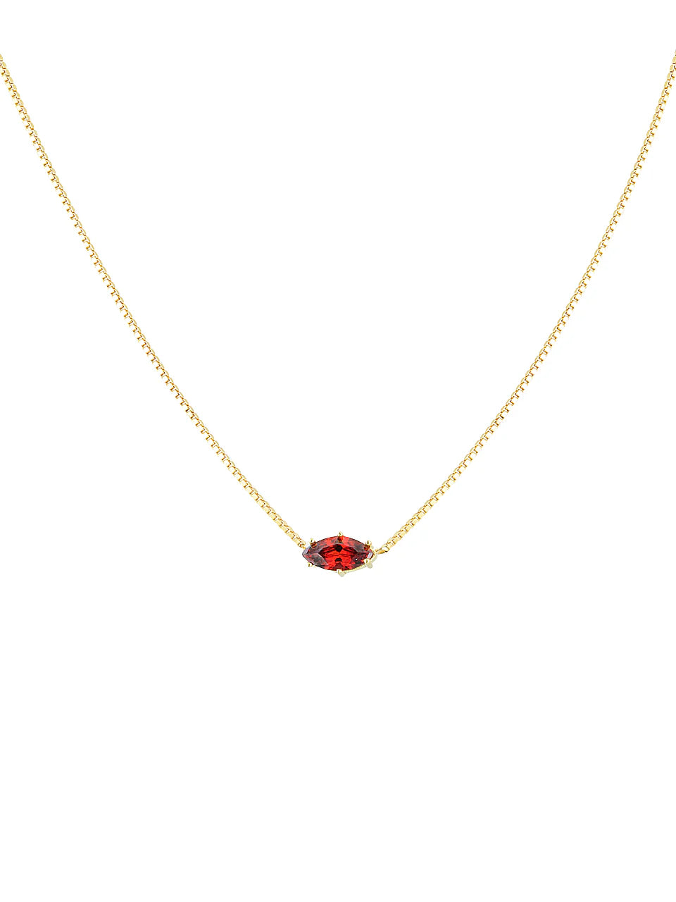 BIRTHSTONE NECKLACE | JANUARY