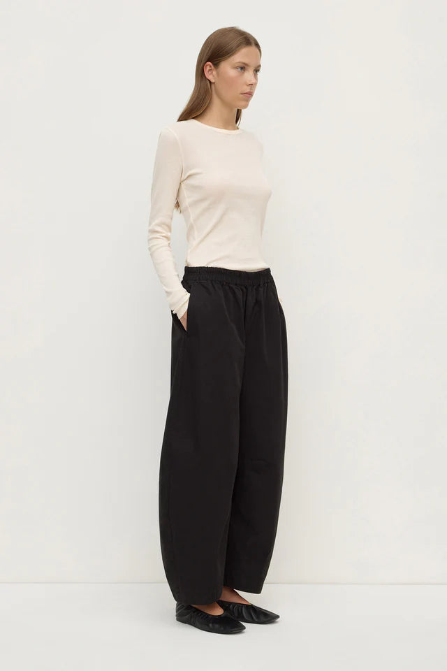 LOLA BARREL PANT | BLACK