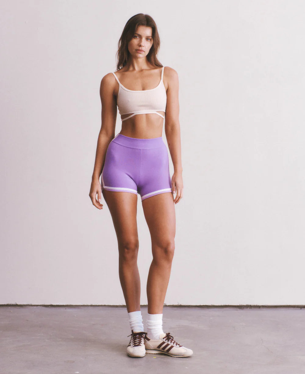 RETRO SHORT 2.0 | AMETHYST