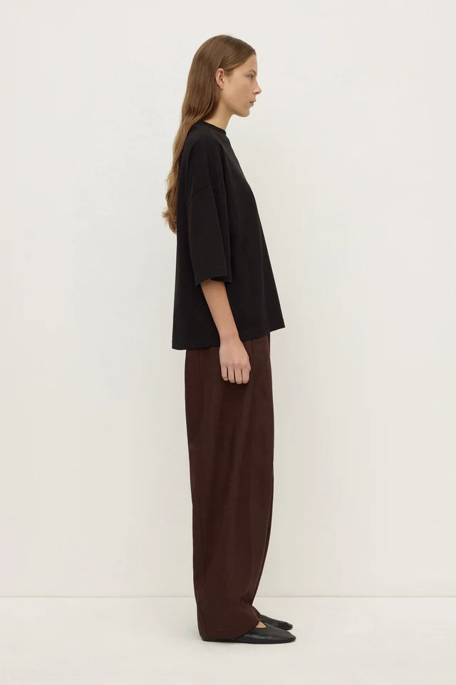 MAX COTTON OVERSIZED TEE | BLACK