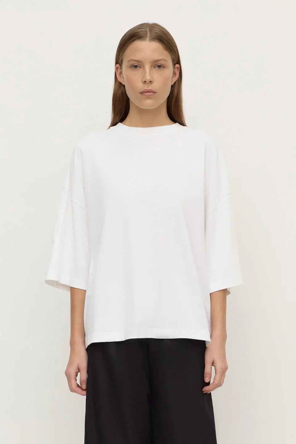 MAX COTTON OVERSIZED TEE | WHITE