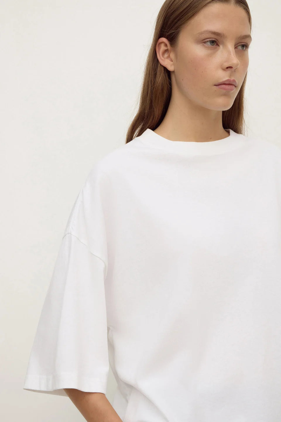 MAX COTTON OVERSIZED TEE | WHITE