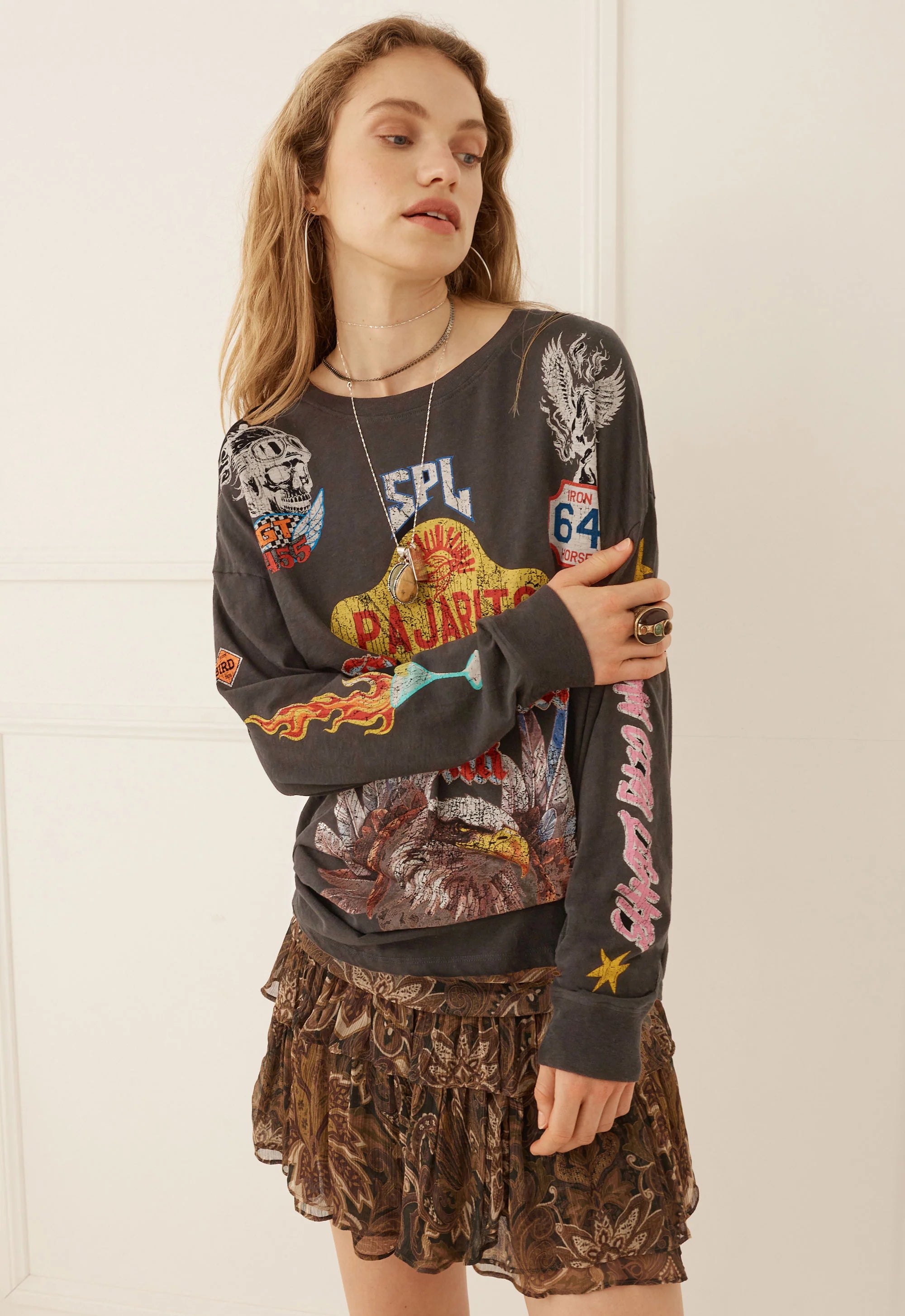 PAJARITO LONG SLEEVE TEE