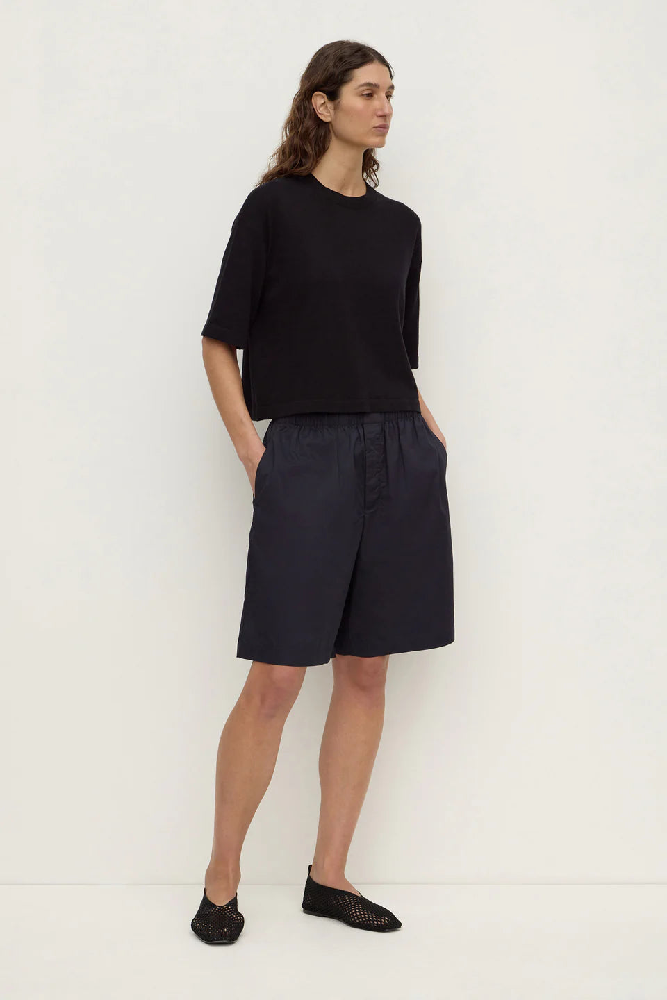 RILEY POPLIN SHORT | TRUE NAVY