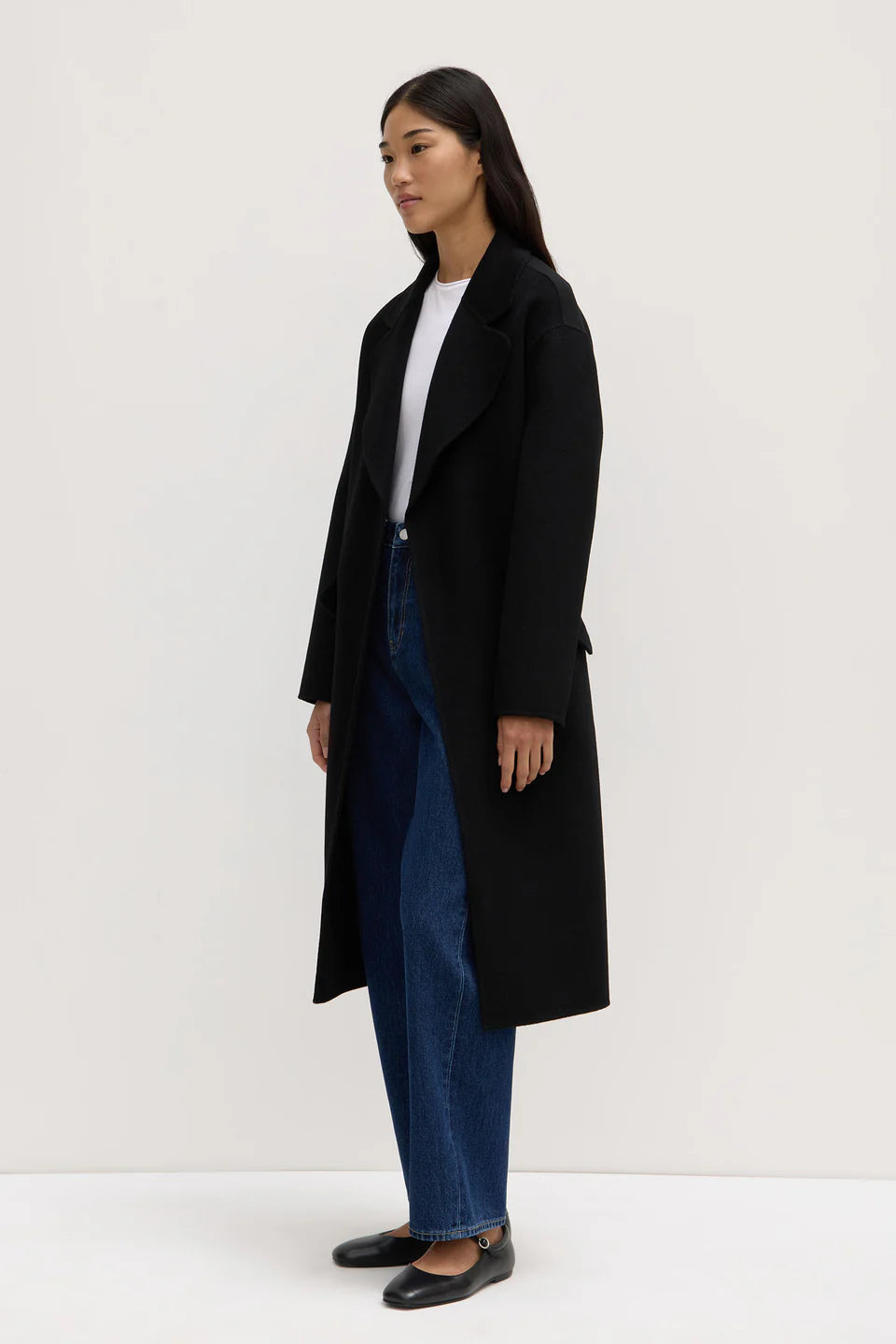 SADIE WOOL COAT | BLACK