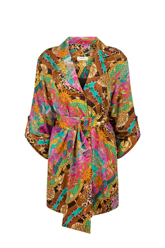 LOVERS & DREAMERS BLAZER DRESS | COSMOS PINK