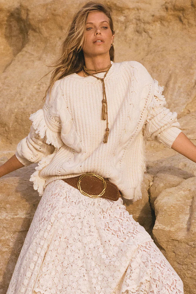NOMADIC KNIT JUMPER | CLOUD