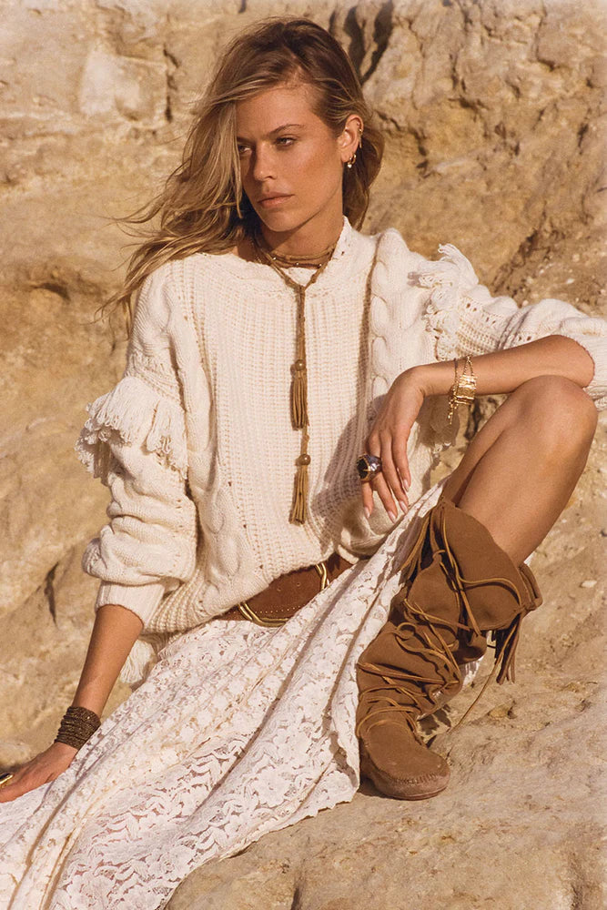 NOMADIC KNIT JUMPER | CLOUD