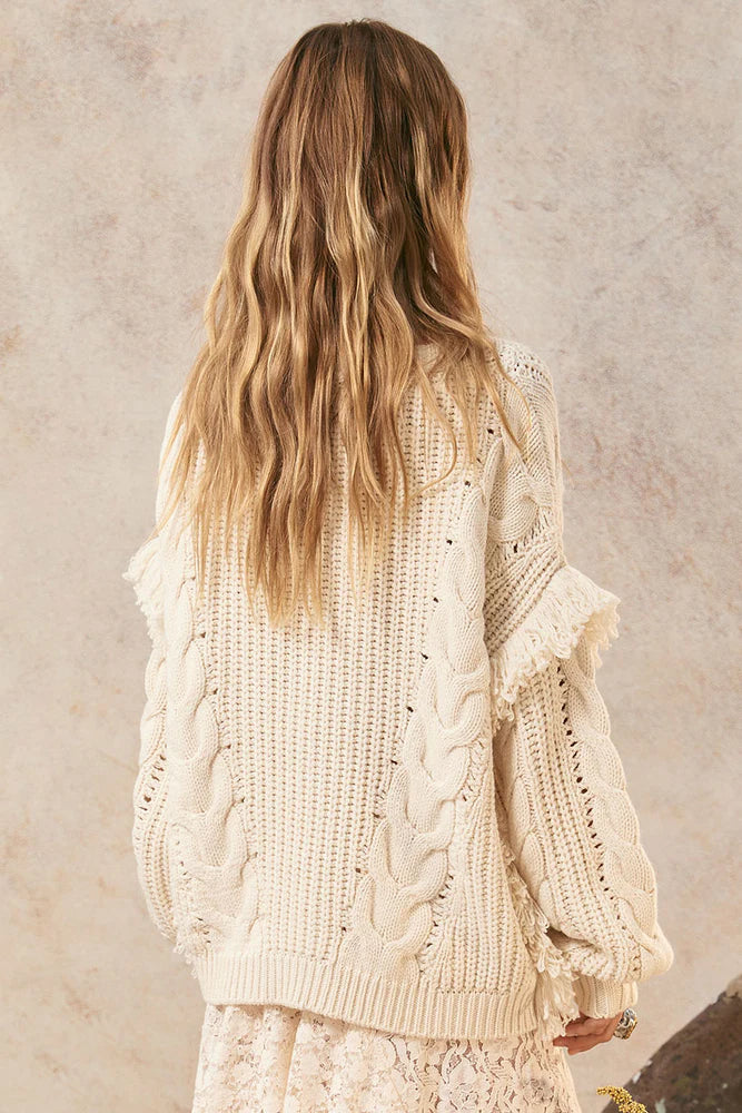 NOMADIC KNIT JUMPER | CLOUD