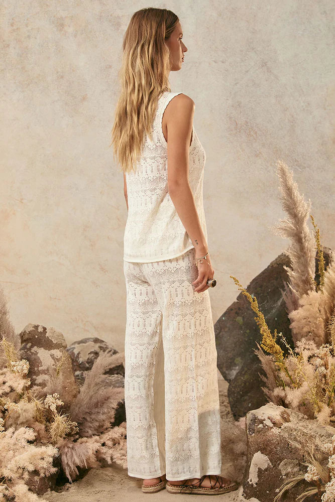 SIESTA PANT | WHITE SAND