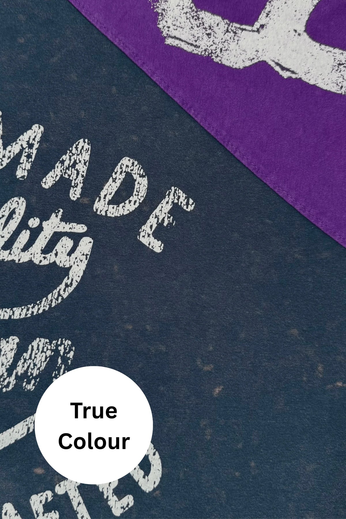 THE HIGH QUALITY HUMAN LS TEE | PURPLE