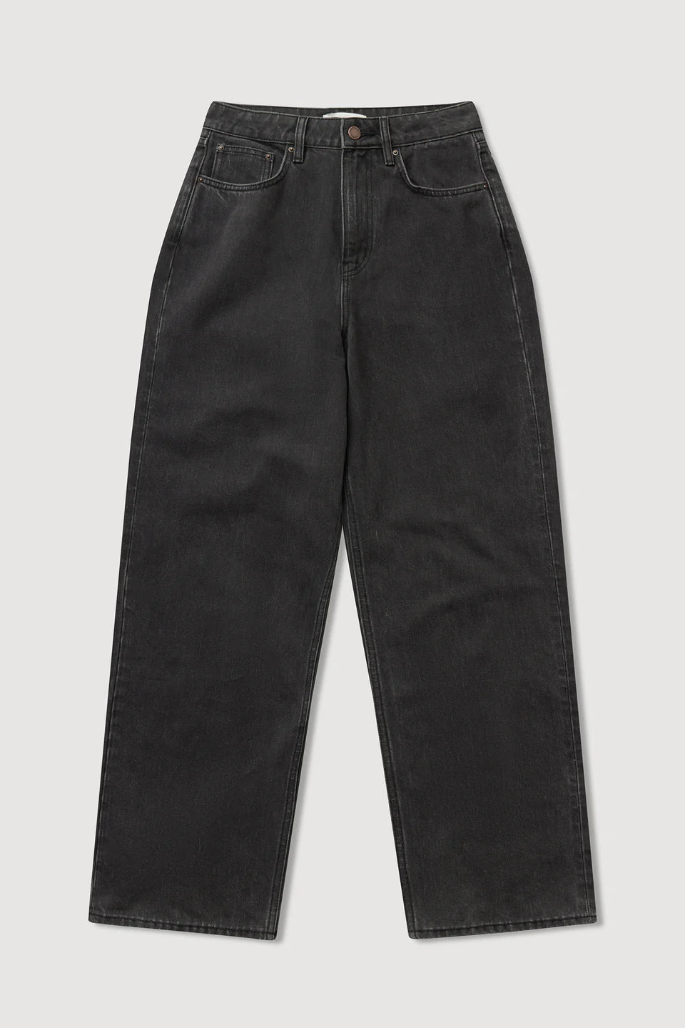 HIGH WAIST STRAIGHT JEAN | VINTAGE BLACK