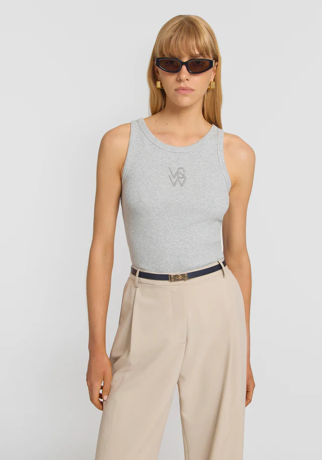 HAYES TANK | GREY MARLE