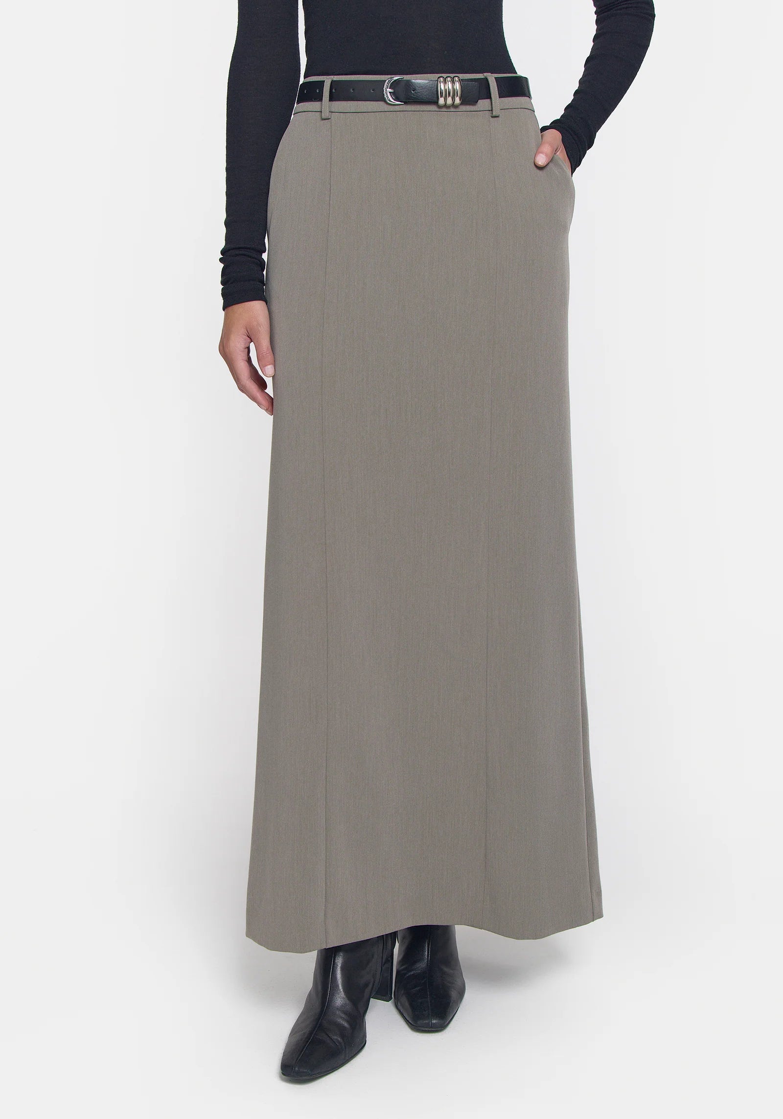 INDEPENDENCE SKIRT | SMOKE GREY