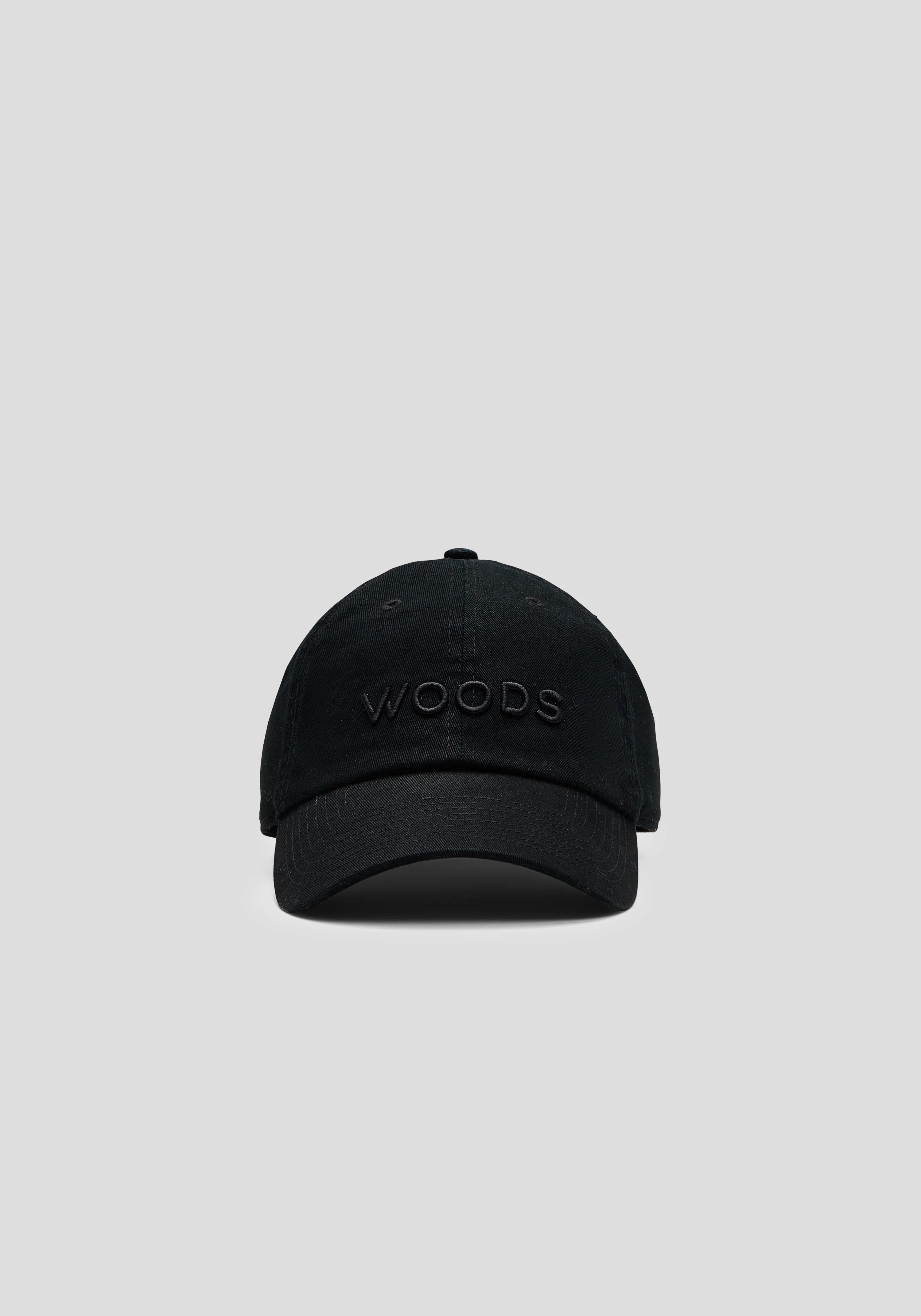 WOODS CAP | BLACK