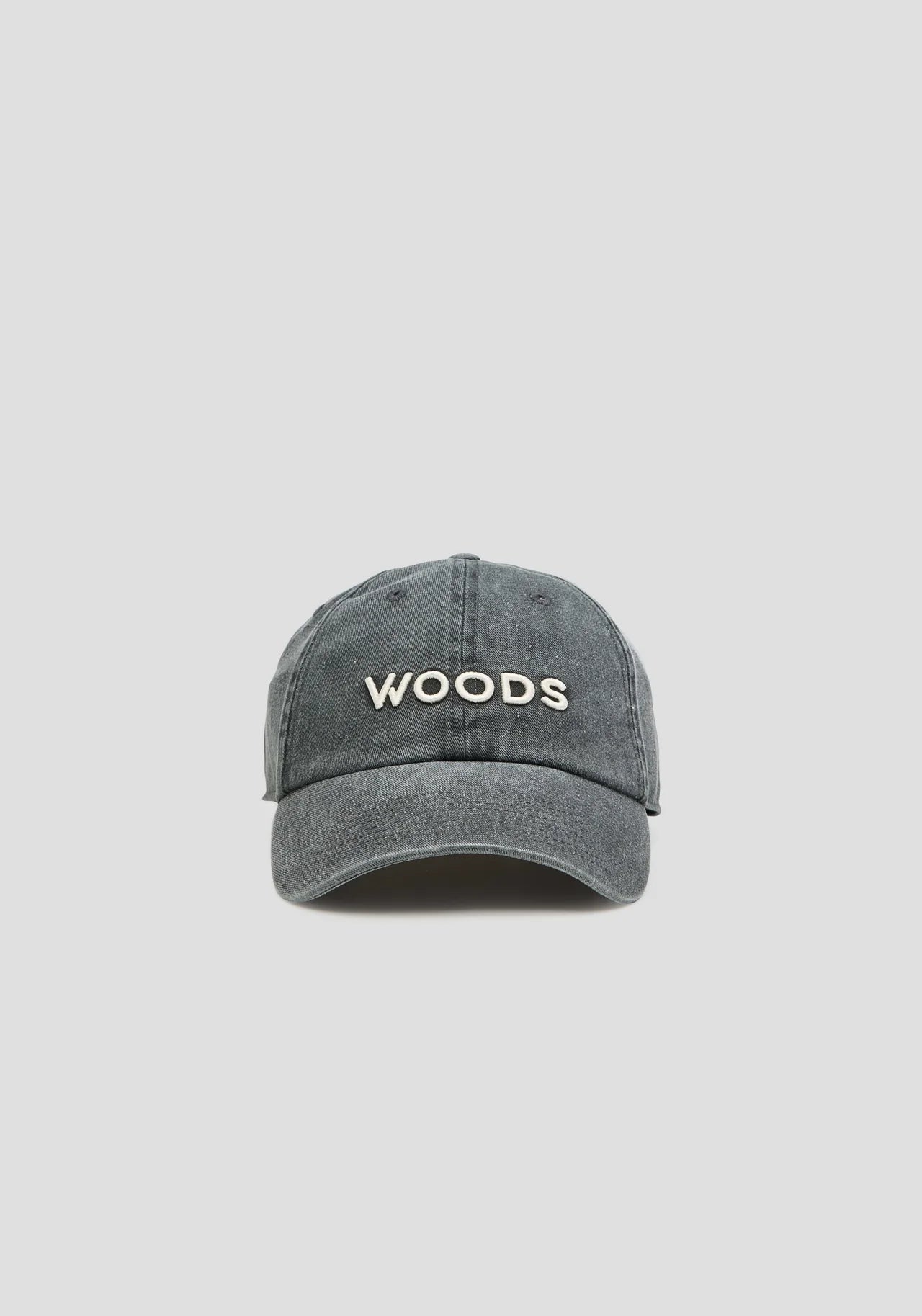 WOODS CAP | GREY VINTAGE LOOK