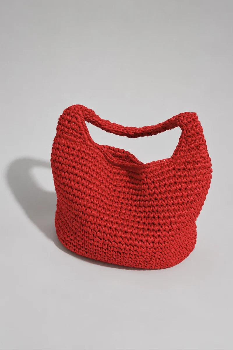 PETITE SHOULDER BAG | RED